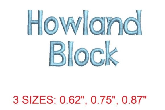 Howland Block Font