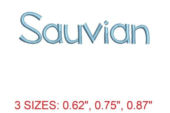 Sauvian Font